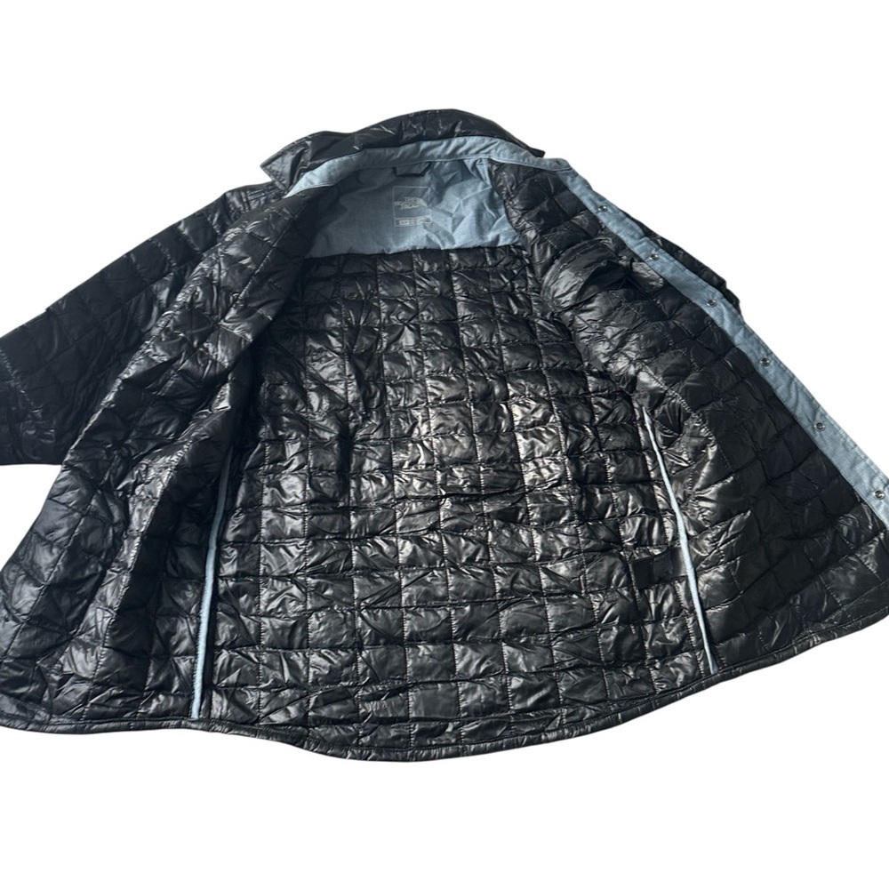 The North Face Black ThermoBall Reyes Puffer Jacket Mens Small NWOT - Picture 7 of 11